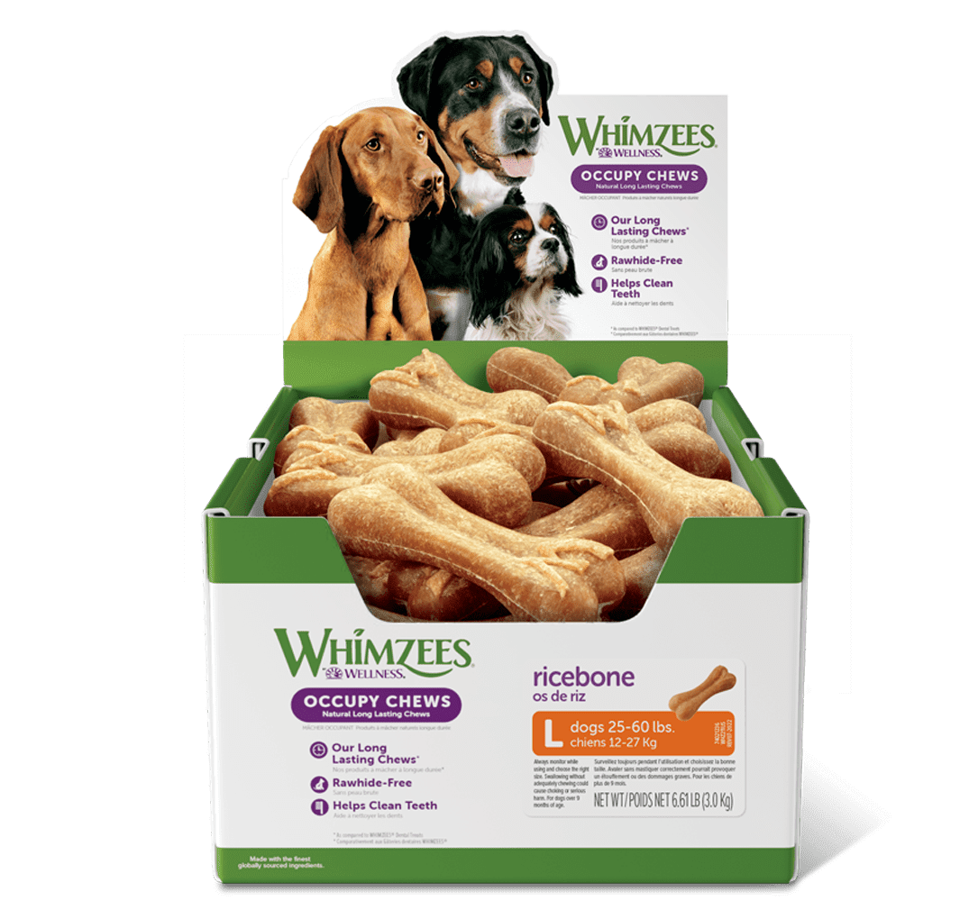 Whimzees Rice Bone Case of 50