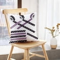 thumbnail image 5 of LALILO Throw Pillow Covers Black Pink And White With Hearts Stars Cushion Cover 18" x 18", 1163 Pack, 5 of 6
