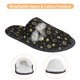 thumbnail image 3 of Fotbe Gold Dog Paw Pantuflas Peludas para Mujer con Estampado, Zapatillas de Peluche, Zapatos de Invierno para Casa, Uso Interior y Exterior-Large, 3 of 8