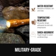 thumbnail image 6 of GORILLA GRIP LED Tactical Flashlight, 750 FT High Lumens 5 Adjustable Modes, Water Resistant, Gold, 6 of 10