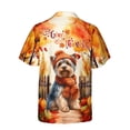 thumbnail image 2 of Happy Thanksgiving Yorkshire Terrier Give Thanks Fall Beanie Scarf Welcome Hawaiian Shirt Breathable Summer Unisex Merch Yorkie Dog Lover Gifts - 00020, 2 of 6