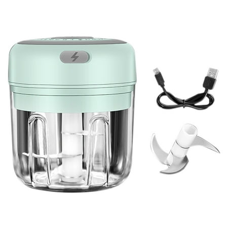

huoge Electric Garlic Masher Sturdy Durable Mini Crusher Chopper