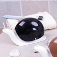 thumbnail image 3 of Liquid Soap Dispenser Creative Snail Shaped Pump Lotion Bottle Decorative Refillable Kitchen Shampoo Dispenser 150ml  Coffee, 3 of 6