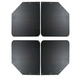 thumbnail image 5 of BST BSSP 4PCS Universal Heavy Duty Polymer Mudflaps 24x30 Inch, Black Angled Splash Guard Mudflap for Semi Trucks Tractor Trailer, 5 of 7