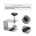 thumbnail image 5 of Uxcell 2pcs C Clamp 1.8" / 45mm Stainless Steel Cabinet Face Frame Clamps with Two Protective Pads, 5 of 6