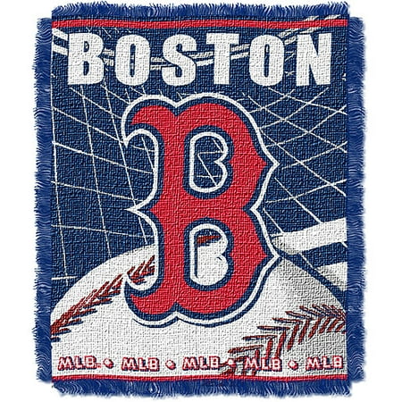 Boston Red Sox 48x60 Woven Jacquard Throw