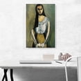 thumbnail image 2 of ARTCANVAS The Italian Woman 1916 Canvas Art Print by Henri Matisse - Size: 26" x 18" (1.50" Deep), 2 of 9