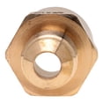 thumbnail image 5 of niple campana de latón de 3/8 x 1/2 pulgada dorado, 5 of 5