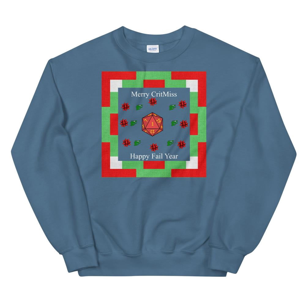 DND Merry CritMiss Happy Fail Year d20 