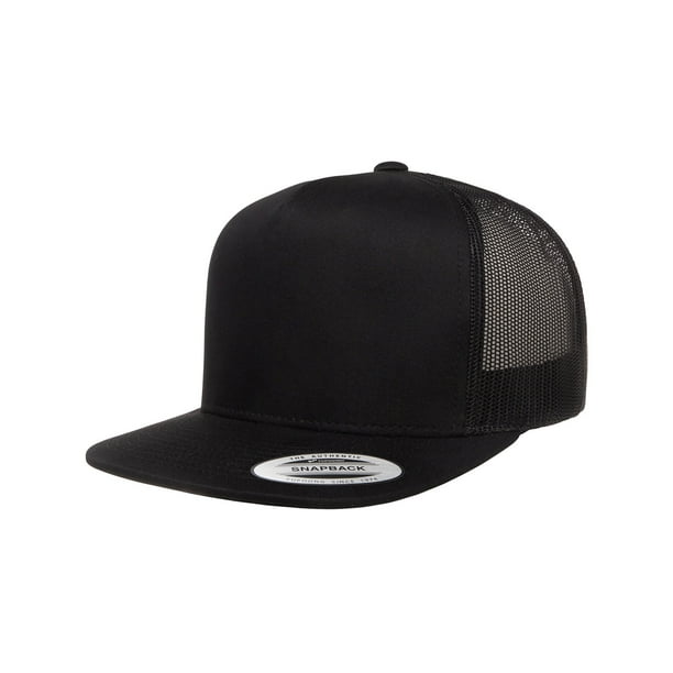 Yupoong Adult 5-Panel Classic Trucker Cap - 6006 - Walmart.com