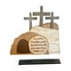 thumbnail image 3 of Casa de campo Decoración de Pascua,Empty tomb | He Is Risen | Religious Easter Scene Decor Easter Resurrection Scene Decoración del hogar, 3 of 9