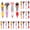 #1 16PCs, variant on Halloween Themed 4-in-1 Multicolor Ballpoint Pen, Cute Cartoon Character Top Retractable Multi Ink Pen, Portable Writing Pen for Party Favors, Goodie Bag Fillers, Seasonal Stationery Supplies, Random