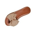 thumbnail image 4 of Xucatan Women's Bow Knot Flat Sandals Open Toe Slides Summer Shoes Cute Slipper Single Band DressyOn Slide Slipper Single Band Flats Gift, 4 of 4