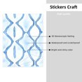 thumbnail image 3 of Crystal Paste 10.4×7.8in Good Viscosity, Bright Color And Eye-Catching Easy To Distinguish For Glass Metal Plastic Lightskyblue Moroccan Trellis Hand-Drawn Sketch_1, 3 of 8
