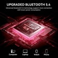 thumbnail image 4 of Auriculares Inalámbricos VEATOOL con Pantalla Táctil, 65H de Autonomía, 6 Modos de Ecualización, Pantalla Táctil Multifuncional a Todo Color, Mic ENC, Cancelación de Ruido ANC y Modo Transparencia, 4 of 7