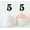 Black, variant on Darling Souvenir, Number 5 Birthday Year Cupcake Toppers, Birthday/ Anniversary Party Dessert Decorations - Pack Of 20