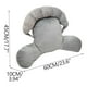 thumbnail image 3 of RKSTN back cushion Soft Bag Large Back Crystal Velvet Waist Pillow Home Soft Living Room Throw Pillow, 3 of 6