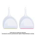 thumbnail image 1 of Recogedor Great Value con orilla de hule varios colores 1 pza, 1 of 3
