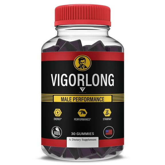 VigorLong Performance Gummies, Vigor Long Max Support (1 Month Supply)