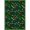 Green, variant on Joy Carpets Playful Patterns Crayons 7'8" x 10'9" Area Rug in Color Red
