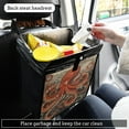 thumbnail image 2 of Qxltty Giant Octopus Car Dumpster Collapsible Rear Seat Suspension Trash for Front Seat Center Console in Vehicle, 2 of 8