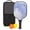 Black-3, variant on Pickleball Paddles Set Of 1, Fiberglass Surface, Turquoise Marble Pattern, 1 Paddle, 2 Balls & Bag