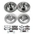 thumbnail image 3 of PowerStop Front and Rear Z26 Street Warrior Carbon-Fiber Ceramic Brake Pad and Drilled and Slotted Rotor Kit Fits: CHEVROLET Select Models K4338-26, 3 of 9
