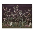 thumbnail image 3 of Designart 'Chinoiserie With Peonies and Birds I' Traditional Print on Natural Pine Wood, 3 of 5