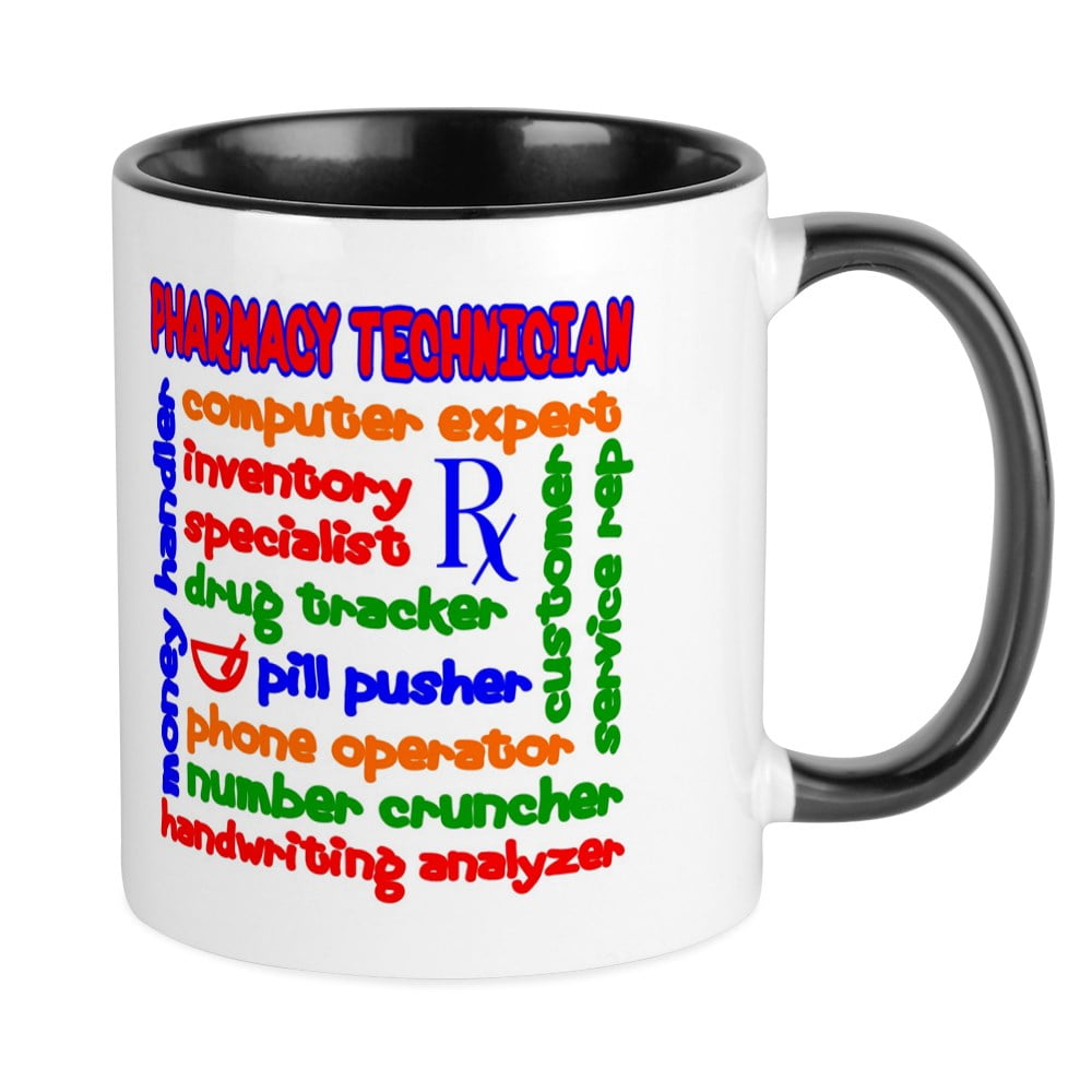 CafePress Pharmacy Technician Mug Unique Coffee Mug, Coffee Cup