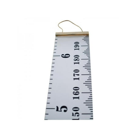 Growth Chart Ruler VICOODA Baby Height Growth Chart Hanging Rulers Kids Room Wall Wood Frame Fabric Ruler Room Decoration Children Room Decor Wall Hanging Height Measure Ruler Gifts ()
