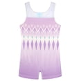 thumbnail image 2 of Disney Frozen Elsa Gymnastics Leotard Sleeveless Romper Toddler to Little Kid, 2 of 4