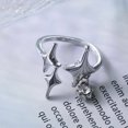 thumbnail image 3 of Francés nuevo diseño estrella de cuatro puntas anillo intermitente diamante personalidad temperamento joyería señoras Wmkox8yii fajkfhkj5683, 3 of 7