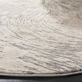 thumbnail image 3 of SAFAVIEH Meadow Kisha Abstract Area Rug, Ivory/Grey, 6'7" x 6'7" Round, 3 of 6