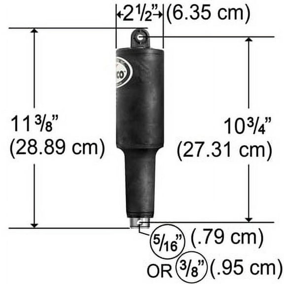 Actuator XD 2 1/4" Stroke Lenco Deutsh Conn. w/6' Wire & Hdwr Pro #: 15055-001 X-Ref #: 15055-001