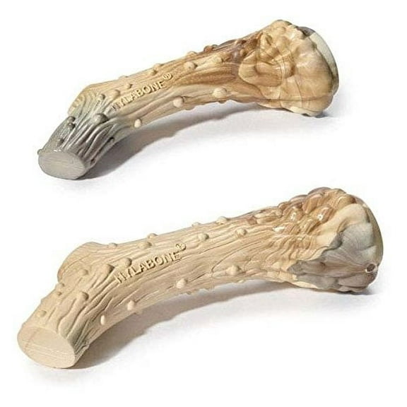 Nylon DuraChew Venison Flavored Antler Shaped Extra Tough Strong Dog Chew Toys
