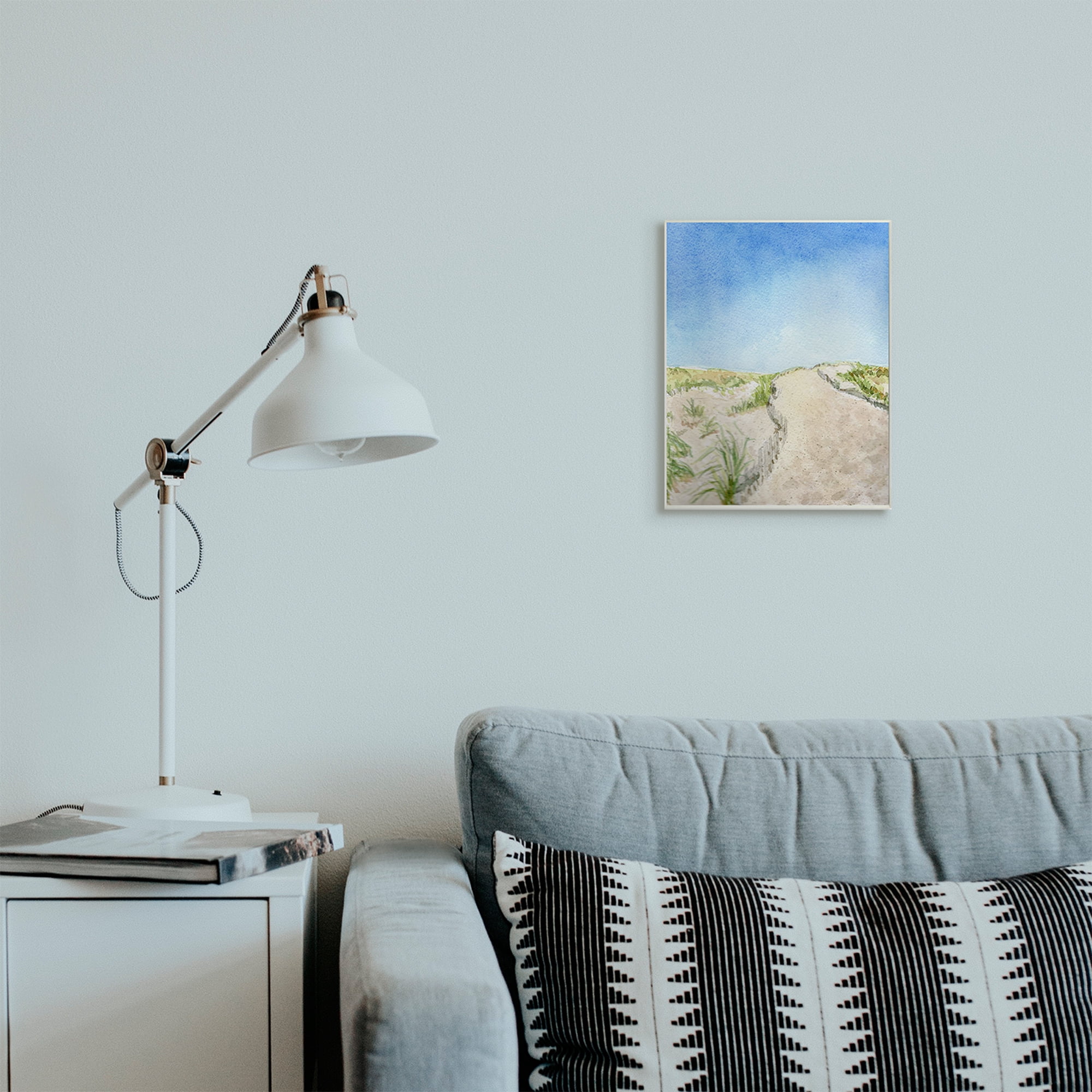 Stupell Industries Sand Dunes at Beach Coastal Nature Landscape Wall Plaque, 10 x 15, Design by Melissa Hyatt LLC