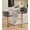 【Gray + Velvet】, variant on Tayuzo Adult Low Back Adjustable Seat Height Bar Stools - Set of 2, Burgundy