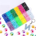 thumbnail image 2 of 19200pcs Rhinestones Gems 12 Mixed Color for Craft Decoration 3mm, 2 of 9