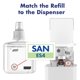 thumbnail image 4 of Desinfectante de manos Purell Advanced Gel, 1200 ml, recambio (paquete de 2), 4 of 9