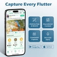 thumbnail image 2 of Coolfly x Richbird Wireless Smart Bird Feeder with Solar Camera & AI Species Identification, Waterproof Outdoor Bird Watching Camera - Deep Blue, 2 of 10