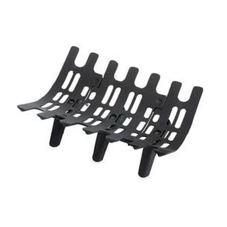 Large Cast Iron Deep Bed Fireplace Grate Keeps Logs In Place