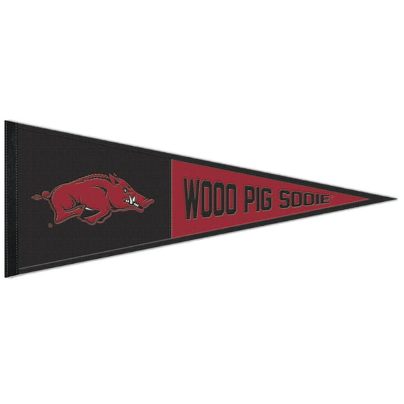WinCraft Arkansas Razorbacks 13" x 32" Slogan Pennant