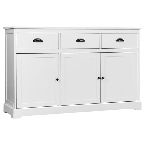 Topbuy Multifunctional Wooden Buffet Sideboard Console Storage Cabinet