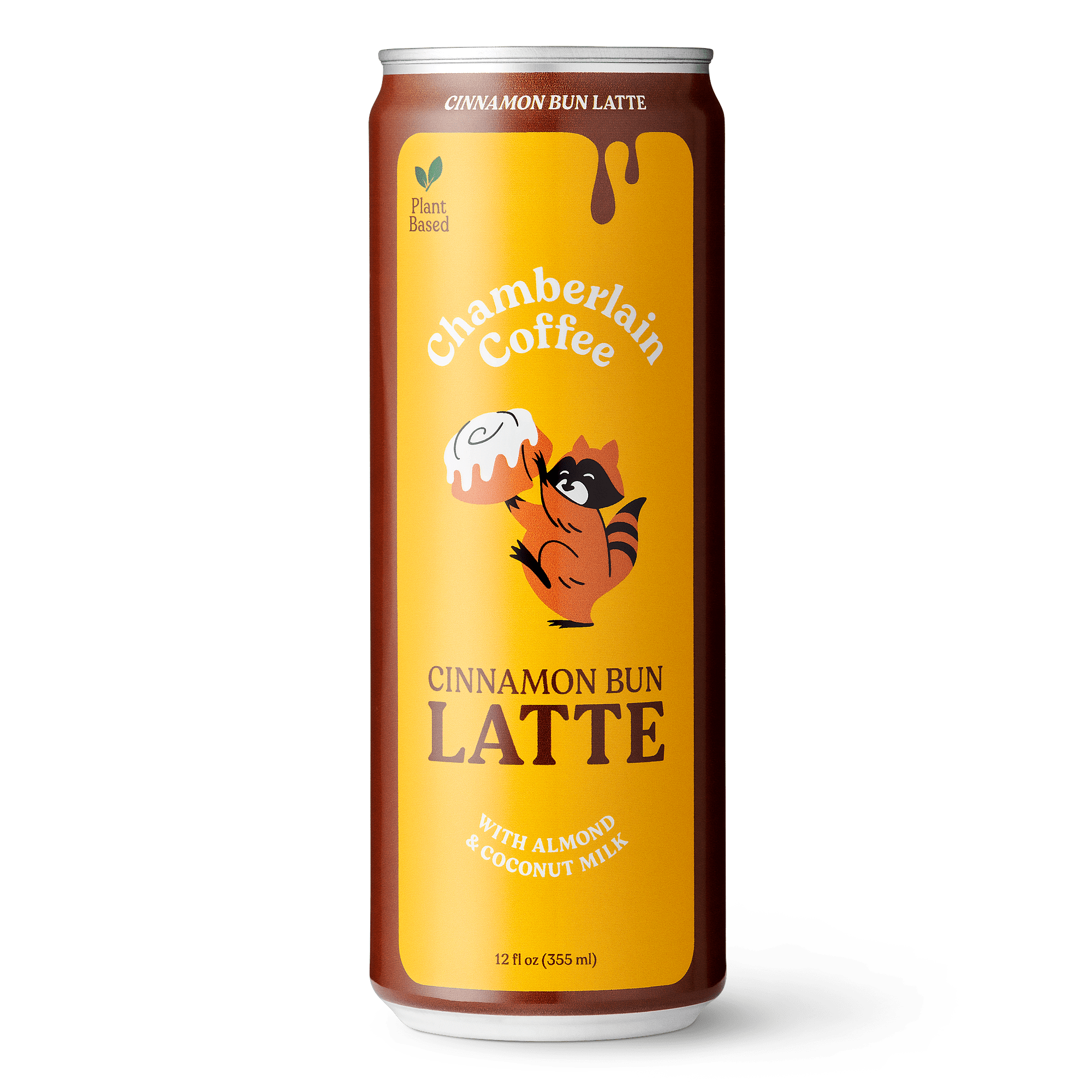 Chamberlain Coffee Cinnamon Bun Latte, 12 fl oz Can