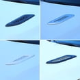 thumbnail image 4 of 2pcs Universal Vent Cover Stickers Carbon Fiber Car Air Flow Intake Hood Scoop Stickers For Vehicle, 4 of 4