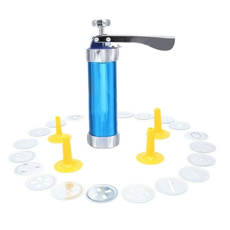 

Cookie Making Machine Cookie Biscuit Maker with 20 Molds and 4 Spouts Baking Tools Kits New