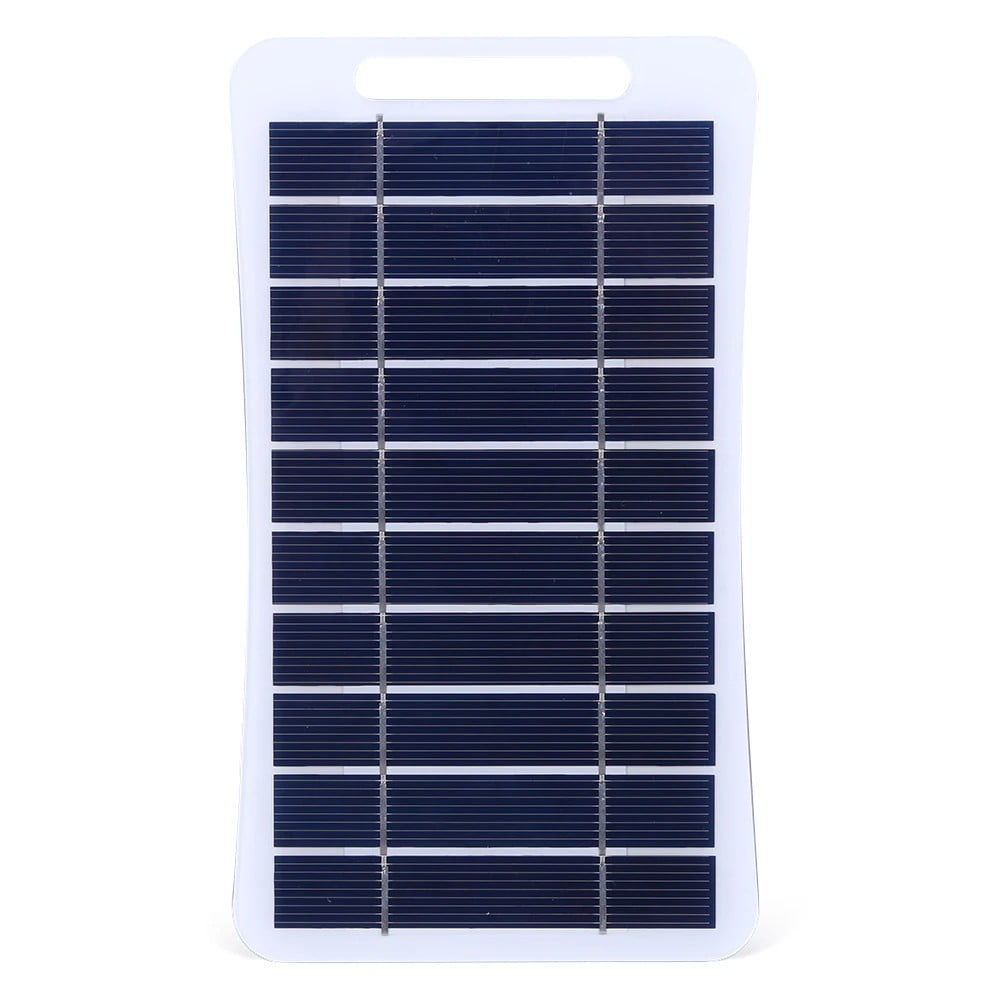 2W 5V Waterproof Portable Solar Panel For Mobile Phone Camping Hiking Charging