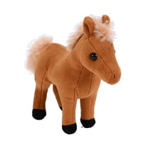 Wild Republic Pocketkins Eco Horse, Stuffed Animal, 5 Inches, Plush Toy, Made from Recycled Materials, Eco Friendly