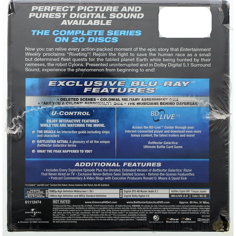 (未使用･未開封品)Battlestar Galactica: Complete Series [Blu-ray] [Import] $_57.JPG?set_id=880000500F