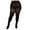 Black, variant on Microfiber Opaque Plus Size Curvy Control Top Tights - Womens - Female, 5X-6X, Black